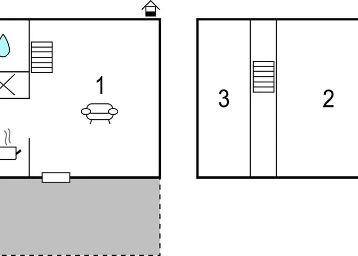 2 Bedroom Pet Friendly In Prabuty Casa de Férias *